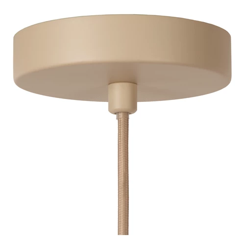 Lucide CORINA - Suspension - Ø 50 cm - 1xE27 - Crème - détail 4